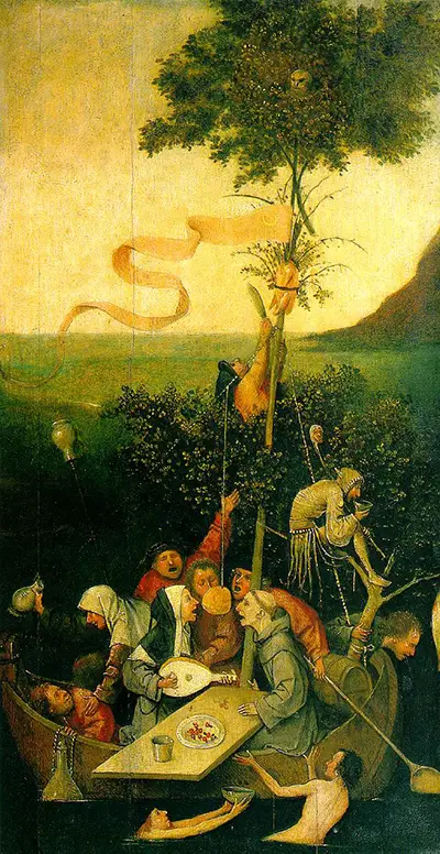 Das Narrenschiff Hieronymus Bosch (Deutsch)